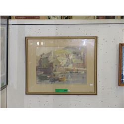 Framed Frank Neville print