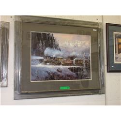 Ted Braylock print "Hard Pull to Orway"
