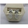 Image 1 : New Diamond & Moonstone Earrings