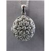 Image 1 : New Diamond Filigree Design Locket & Chain