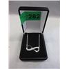 Image 2 : Diamond-set Infinity Design Necklace