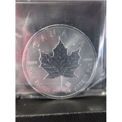 2016 Canadian 1 Troy Oz. Maple Leaf .9999 Silver Coin