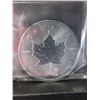 Image 1 : 2016 Canadian 1 Troy Oz. Maple Leaf .9999 Silver Coin