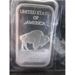 1 Troy Oz. Silver Towne .999 Silver Art Bar