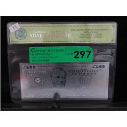 .999 Silver Foil Note