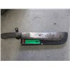 Image 1 : Used machete with sheath