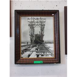 Reprint of a vintage photograph
