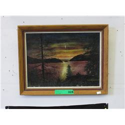 Signed - "C. J. Northcott" painting on board