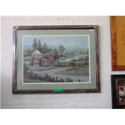 Limited edition "Bill Saunders" print "Riverside"