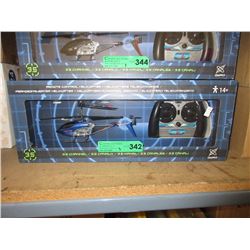 3 R/C helicopters - store returns