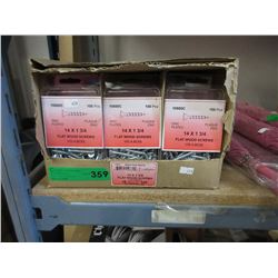 Case of 1 3/4"  flat wood screws