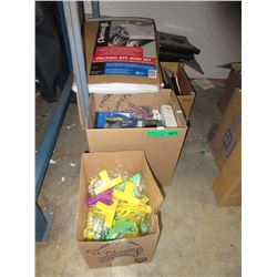 5 Boxes of assorted merchandise