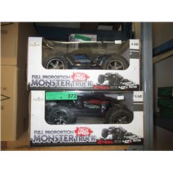 2 R/C trucks - store returns