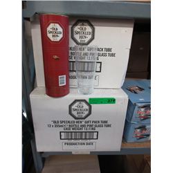 5 Cases of "Old Speckled Hen" pint glasses