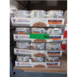 4 Cases of "Hills" mature adult cat food - chicken