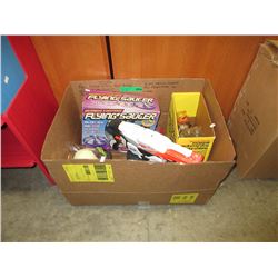 Large box of toys
