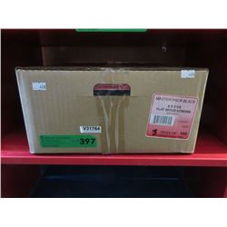 Case of flat wood screws