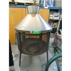 Portable raised fire pit - used