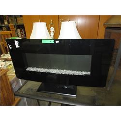Electric fire place - store return