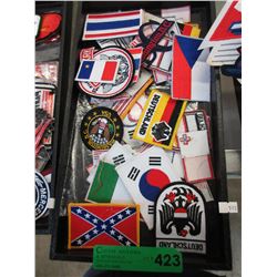 60 New country flag patches