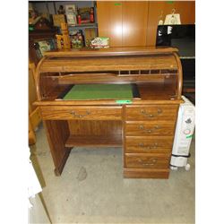 Small roll top desk - used