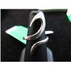 Image 1 : Sterling Silver ring - Abstract design