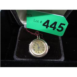 Vintage - 10 KT Yellow Gold Watch Pendant