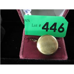 Antique - Rolled Gold Retractable watch holder pin
