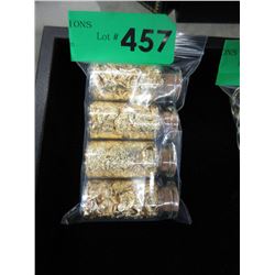 4 Vials of gold leaf