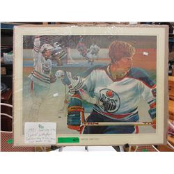 1981 Gretzky "Lynch" lithograph