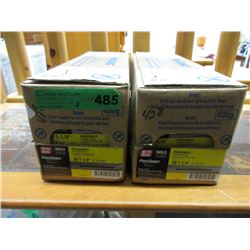 2 Cases of smooth shank finishing nails