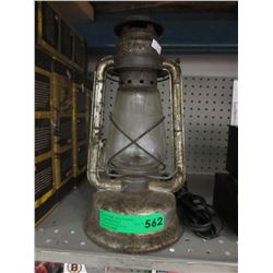 Vintage barn lamp