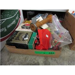 Box of assorted collectible goods