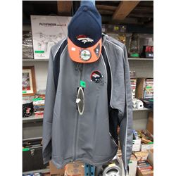 New Denver Broncos jacket & cap
