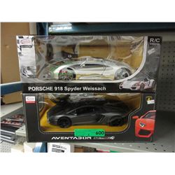 2 R/C cars - store returns