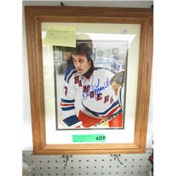Autographed - Phil Esposito photographed