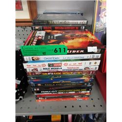 45 DVD movies - used