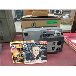 Vintage Sankyo dual format projector