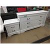 Image 1 : New - 6 Drawer dresser & bedside table