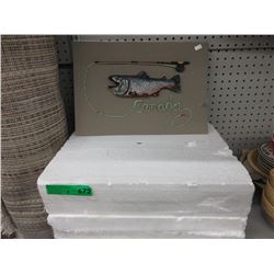 3 Canadian themed plaques