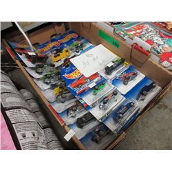 30 New Hot Wheels vehicles