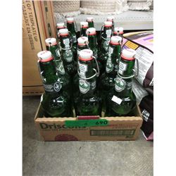 15 Grolsch empty glass beer bottles