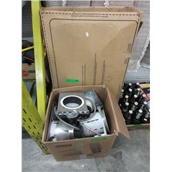 New  double stainless steel sink & pot lights