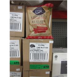 3 Cases of strawberry licorice
