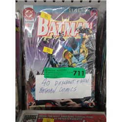 40 Batman comics