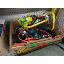 Used tools & Coleman lantern