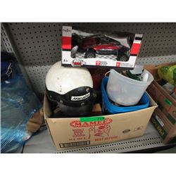 Used household goods & rock samples