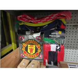 9 New British soccer scarves & jersey crests