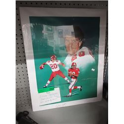 Signed - Doug Flutie poster