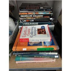 22 Books on collectibles & warfare